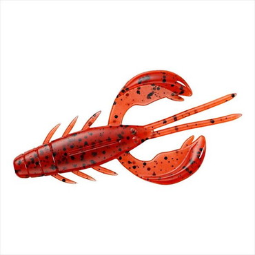 ダイワ ワーム ミドルゲーム ドラミングクロー2.4 レッドクロー