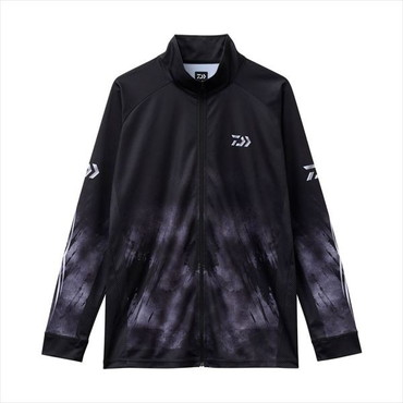 ダイワ ウェア DE-7725 エキスパートライトジップシャツ ブラック 2XL