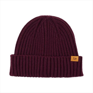 ダイワ 防寒帽子 DC-9425W ニットキャップ プラム フリー