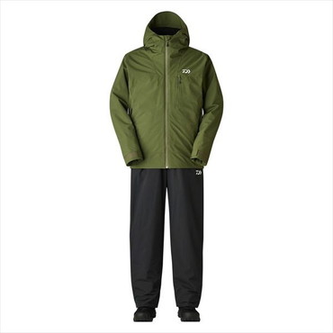 ダイワ 防寒服アウター DW-3525 RAINMAX ウインタースーツ オリーブグリーン WL