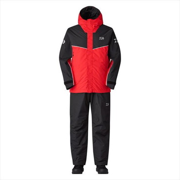 ダイワ 防寒服アウター DW-3425 RAINMAX ハイロフトウインタースーツ レッド 2XL