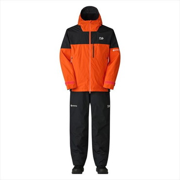 ダイワ 防寒服アウター DW-1925 GORE-TEX バーサタイルウィンタースーツ ホットオレンジ 2XL
