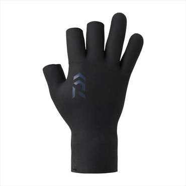 ダイワ 防寒手袋 DG-2125W クロロプレングローブ 3本カット ネイビー L