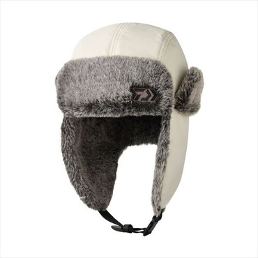 ダイワ 防寒帽子 DC-4225W パイロットキャップ ライトベージュ フリー