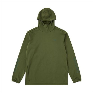 ダイワ ウェア DE-9225 ストレッチシャツフーディー オリーブグリーン 2XL