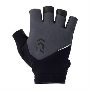 ダイワ 防寒手袋 DG-6325W 防寒ライトグリップグローブ 5本カット ガンメタル M