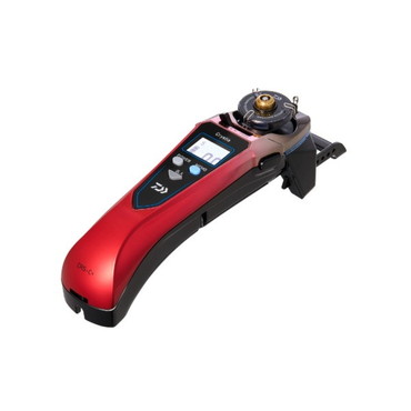 ダイワ ワカサギリール クリスティア ワカサギ CRS-C+ メタルガンメタ/レッド グラデーション