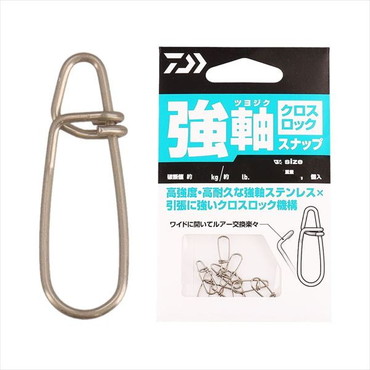 ダイワ スナップ・リング 強軸スナップ クロスロック M