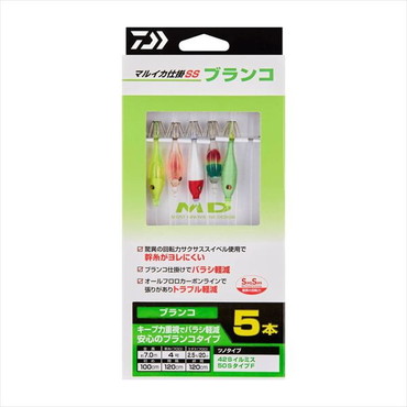 ダイワ 仕掛け マルイカ仕掛SS ブランコ5本