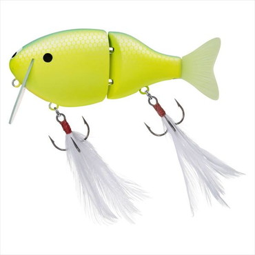 ダイワ バスルアー ちびふく魚 マットシトラスチャート