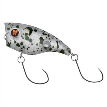 ダイワ トラウトプラグ プレッソ メガポッピンバグ クリアグリーンスプラッシュRG