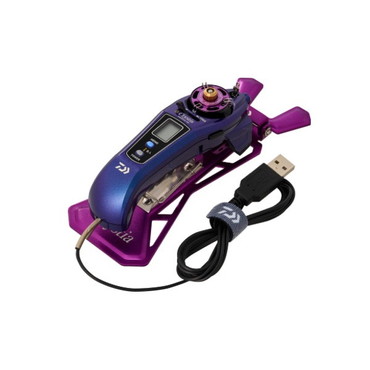 ダイワ ワカサギリール クリスティアワカサギ AIR ブルーパープルムーブ