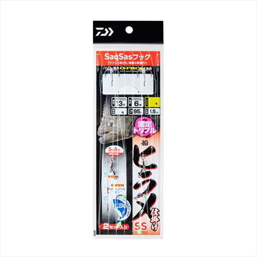 ダイワ 仕掛け 船ヒラメ仕掛けSS LBG 固定トリプル 13/6-6