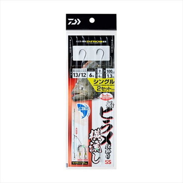 ダイワ 仕掛け 船ヒラメ仕掛けSS 横流し LBG シングル13/12-6
