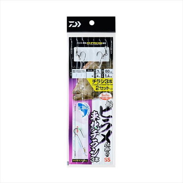 ダイワ 仕掛け 船ヒラメ仕掛けSS 東北チラシ LBG 3本6/4-5