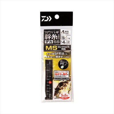 ダイワ 仕掛け カワハギ幹糸仕掛 デカSS MS 4本4号