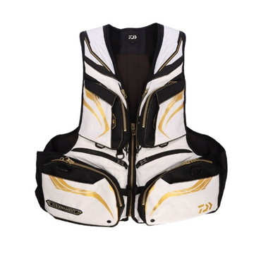 ダイワ ライフジャケット DF-3025T トーナメント バリアテック サイバーフロート ホワイト XL