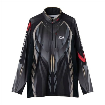 ダイワ ウェア DE-7025 スペシャルロングスリーブシャツ マスターブラック 2XL