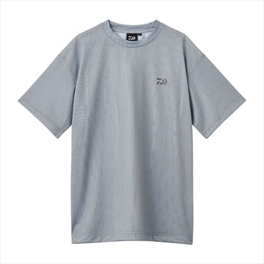 ダイワ ウェア DE-8726 ドライメッシュハーフスリーブシャツ グレー 2XL