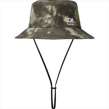 ダイワ 帽子 DC-4226 ハーフメッシュバケットハット マルチヘイズカモ フリー