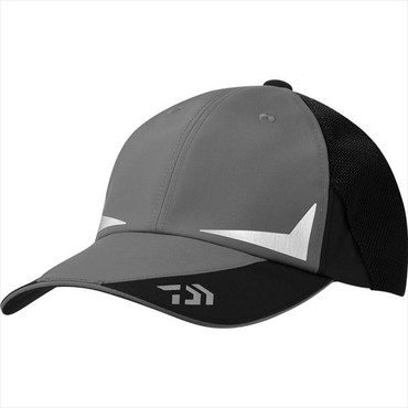 ダイワ 帽子 DC-3126 ハーフメッシュタフキャップ ガンメタル フリー