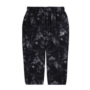 ダイワ ウェア DP-4026 ライトクロップドパンツ ブラックヘイズカモ L