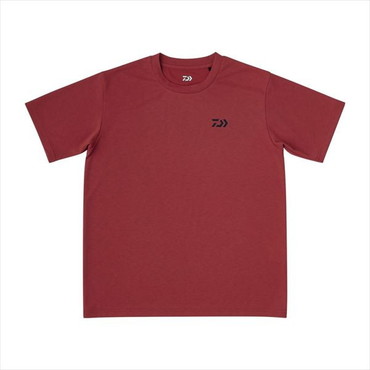 ダイワ ウェア DE-8126 ショートスリーブシェードシャツ Feel Alive ボルドー M