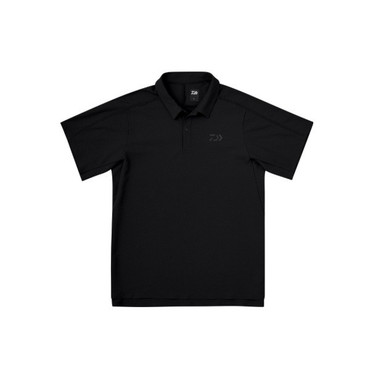 ダイワ ウェア DE-9426 サンブロックドライポロシャツ ブラック 2XL