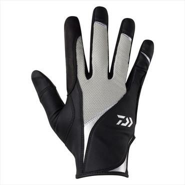 ダイワ 手袋 DG-7126 フィンガータッチジギンググローブ グレー XL