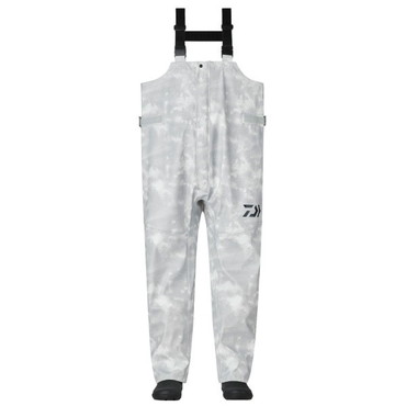 ダイワ レインウェア DR-6226P PUオーシャンレインサロペット ホワイトヘイズカモ 2XL