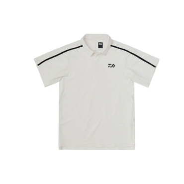 ダイワ ウェア DE-9426 サンブロックドライポロシャツ ホワイト M