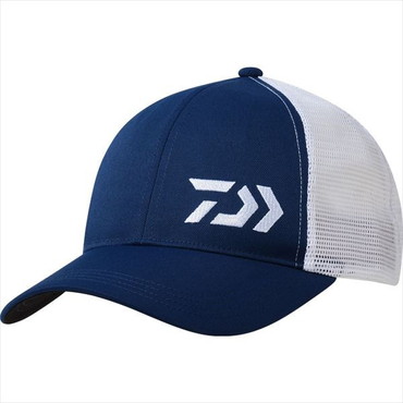 ダイワ 帽子 DC-6326 ハーフメッシュキャップ ブルー フリー