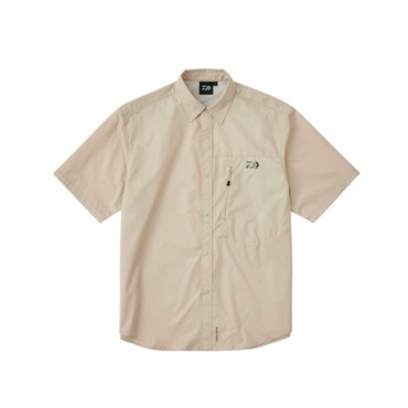 ダイワ ウェア DE-5226 Pertex ショートスリーブシャツ クリームベージュ M