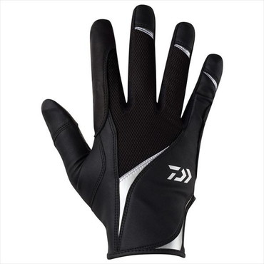 ダイワ 手袋 DG-7126 フィンガータッチジギンググローブ ブラック S