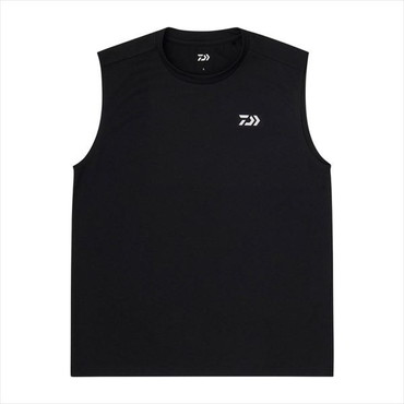 ダイワ ウェア DE-9626 スリーブレスシェードシャツ ブラック 2XL