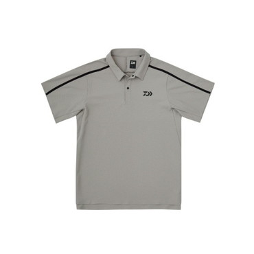 ダイワ ウェア DE-9426 サンブロックドライポロシャツ グレー M