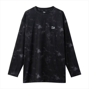 ダイワ ウェア DE-8626 ドライメッシュロングスリーブシャツ ブラックヘイズカモ 2XL