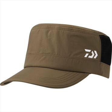ダイワ 帽子 DC-6526 ハーフメッシュワークキャップ カーキ フリー