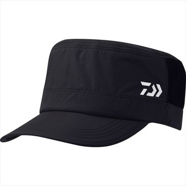 ダイワ 帽子 DC-6526 ハーフメッシュワークキャップ ブラック フリー