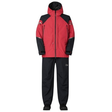 ダイワ レインウェア DR-3126 RAINMAX コンビアップレインスーツ レッド 2XL