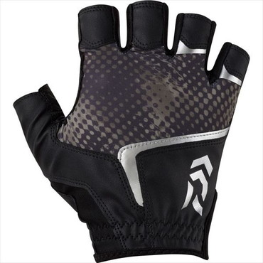 ダイワ 手袋 DG-2126 パッド付グローブ 5本カット マルチヘイズカモ M