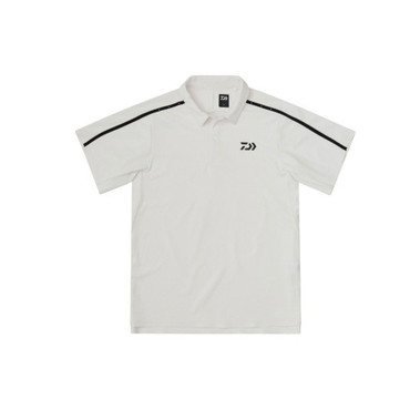 ダイワ ウェア DE-9426 サンブロックドライポロシャツ ホワイト 2XL