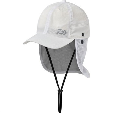 ダイワ 帽子 DC-7826 ドットエア シェードキャップ ホワイト フリー