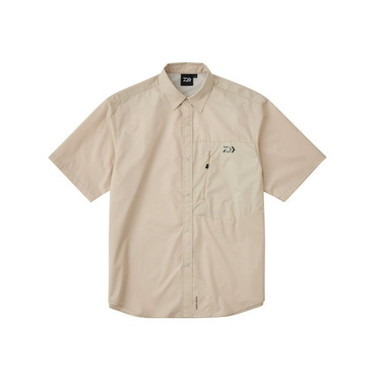 ダイワ ウェア DE-5226 Pertex ショートスリーブシャツ クリームベージュ XL