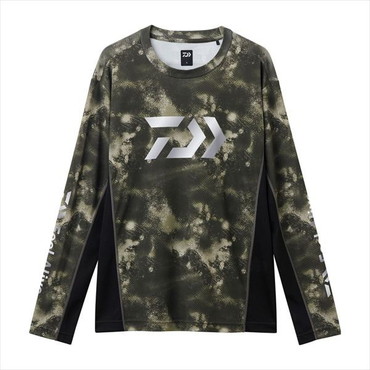 ダイワ ウェア DE-3826 ロングスリーブゲームシャツ マルチヘイズカモ 2XL