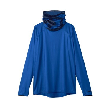 ダイワ ウェア DE-6025 ICEDRY ラッシュガードハイネック マリンブルー M