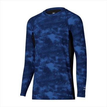 ダイワ インナー DU-6021S アイスドライ(ICEDRY) クルーネックアンダーシャツ オーシャンヘイズカモ XL