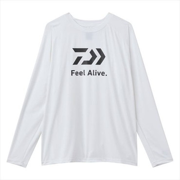 ダイワ ウェア DE-6225 ICEDRY ロングスリーブシャツ ホワイト M
