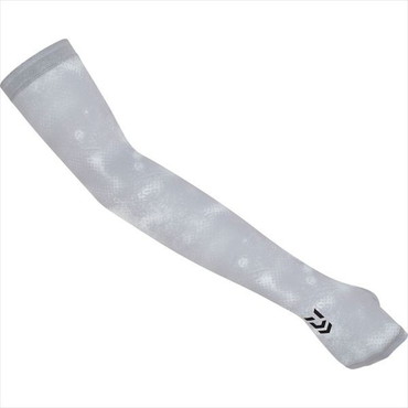 ダイワ ウェア DA-7725 ICEDRY アームカバー 指スリット付き ホワイトヘイズカモ M