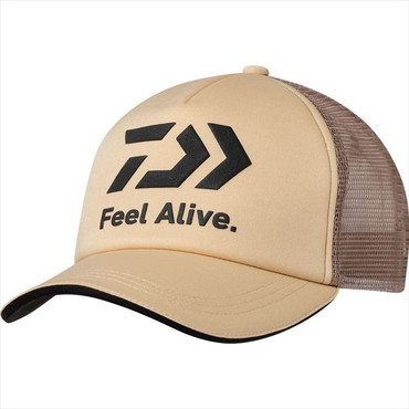 ダイワ 帽子 DC-6225 Feel Alive ソフトハーフメッシュキャップ クリームベージュ フリー